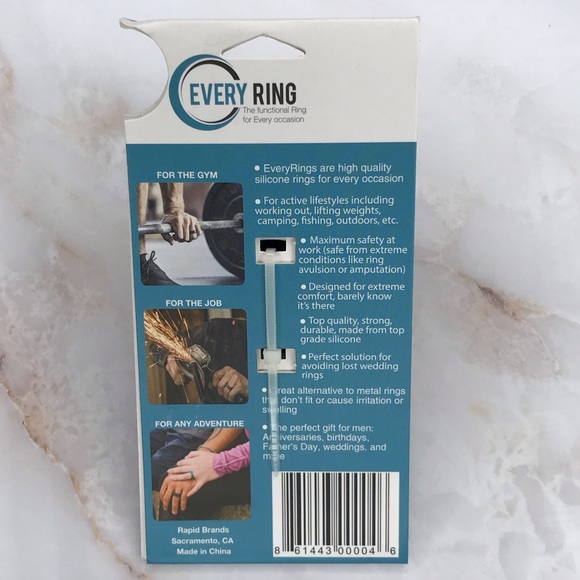 5 Pack Silicone Rings - Picture 2 of 2